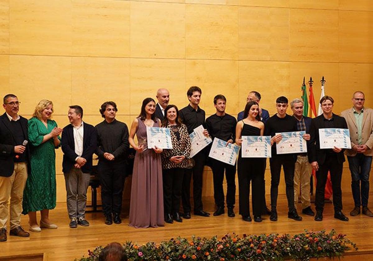 Alberto Abengózar, Adrián Sánchez y Fernando Serrano ganan el concurso de piano