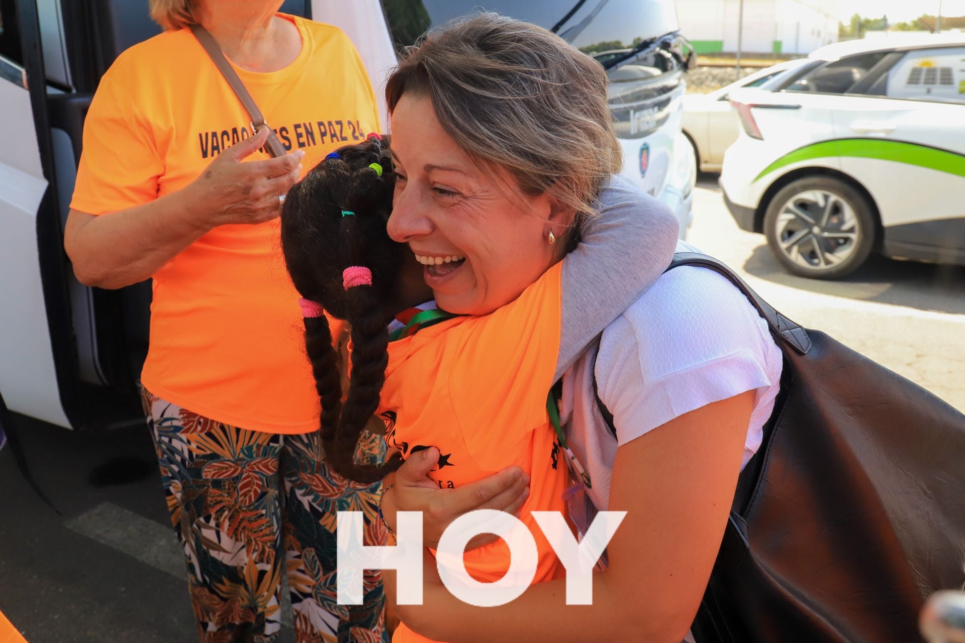 Alegría en el recibimiento a los niños saharauis en Don Benito