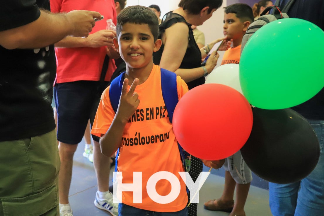 Alegría en el recibimiento a los niños saharauis en Don Benito