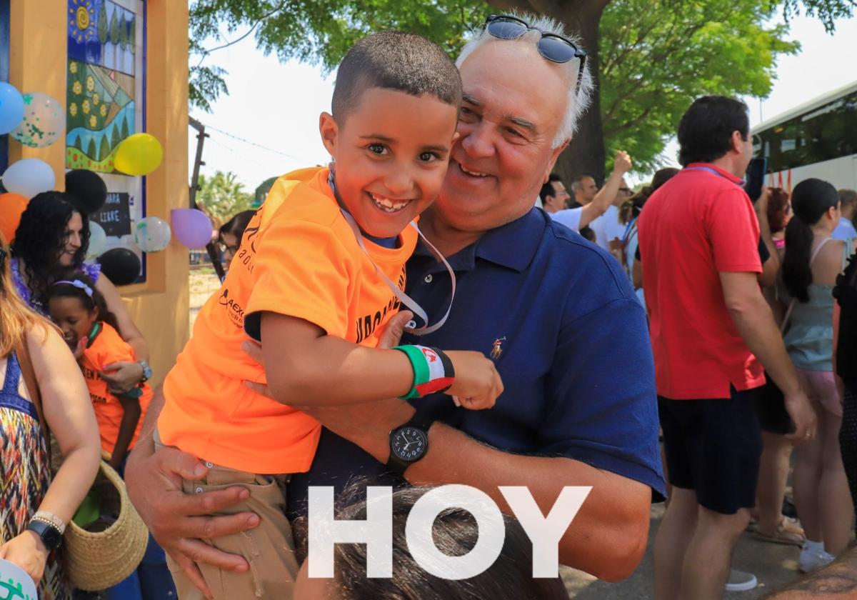 Alegría en el recibiento a los niños saharauis en Don Benito