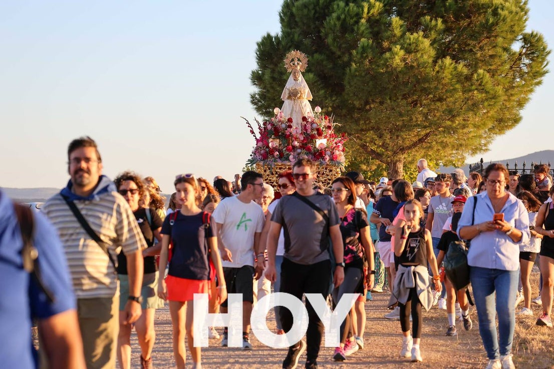 La Virgen de las Cruces ya está en Don Benito para La Velá