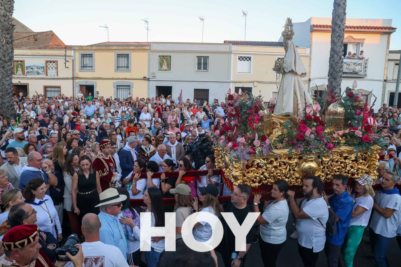 La Virgen de las Cruces ya está en Don Benito para La Velá