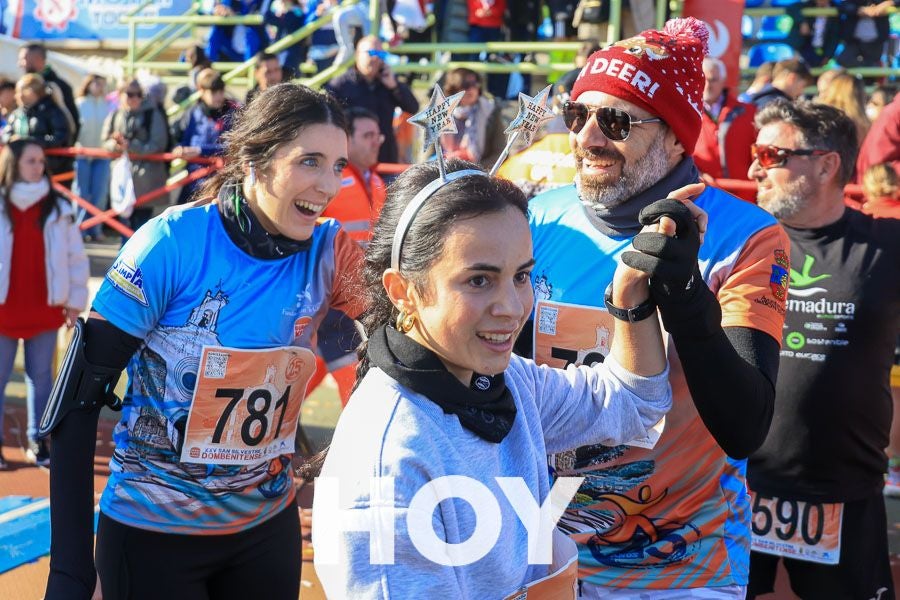 Imágenes de la despedida del año en Don Benito con la San Silvestre