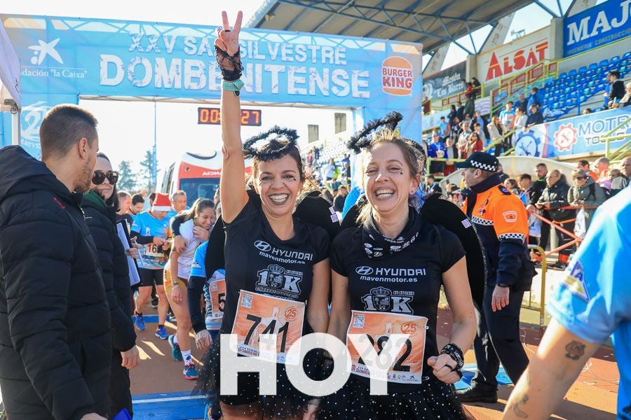 Imágenes de la despedida del año en Don Benito con la San Silvestre