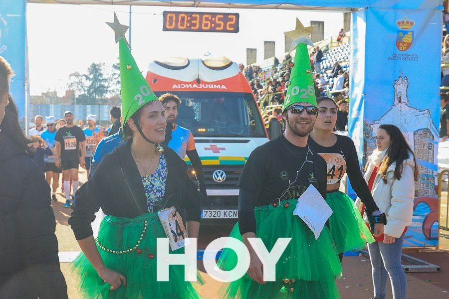 Imágenes de la despedida del año en Don Benito con la San Silvestre