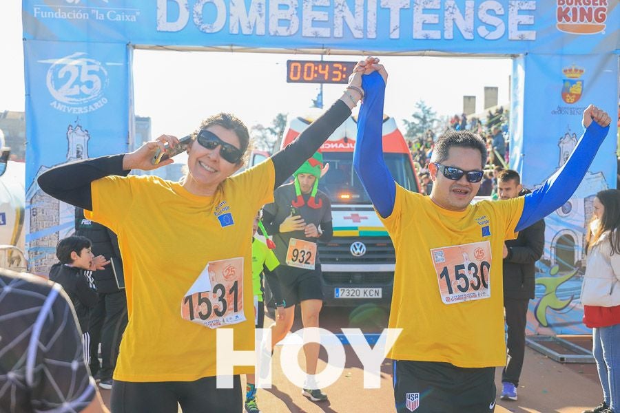 Imágenes de la despedida del año en Don Benito con la San Silvestre