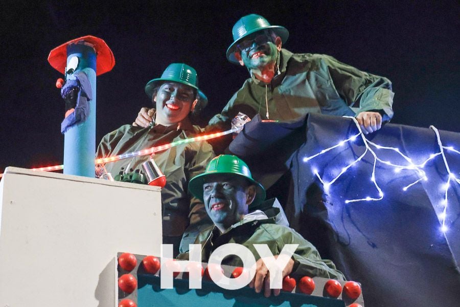 Imágenes de la animada cabalgata de Reyes en Don Benito