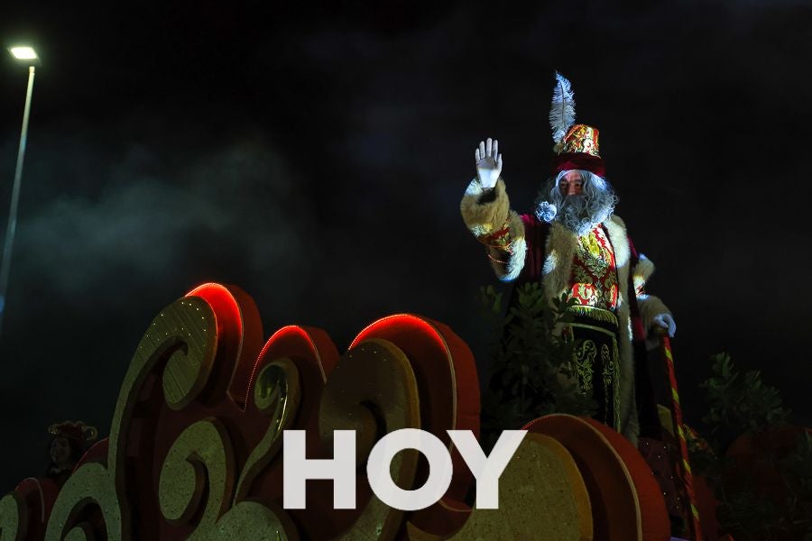 Imágenes de la animada cabalgata de Reyes en Don Benito