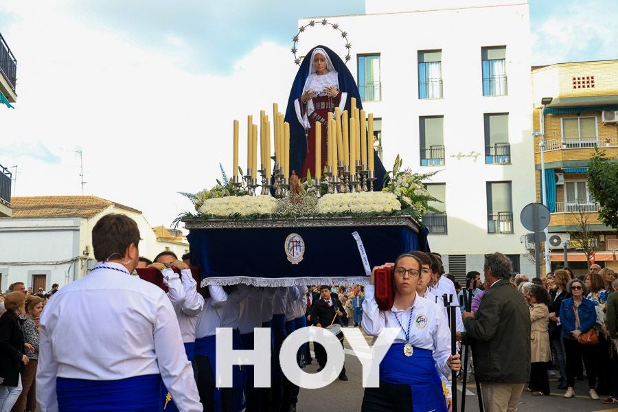 Imágenes de la procesión del Domingo de Ramos en Don Benito