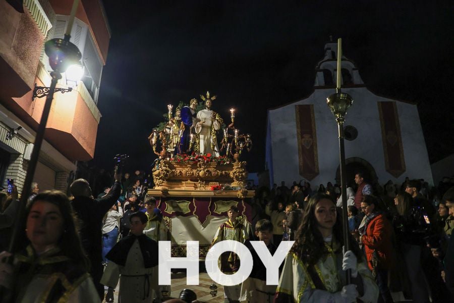Imágenes de las procesiones del Lunes Santo en Don Benito