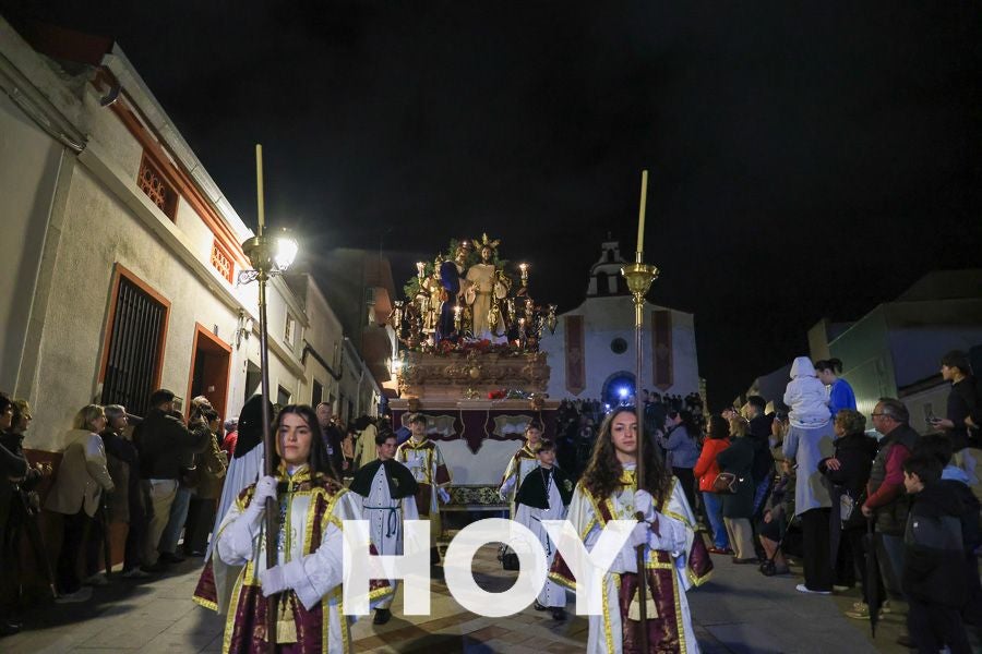 Imágenes de las procesiones del Lunes Santo en Don Benito