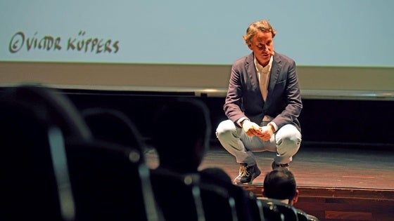 Victor Küppers derrocha optimismo en Feval