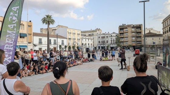 Extremagia regresa también a la plaza de España
