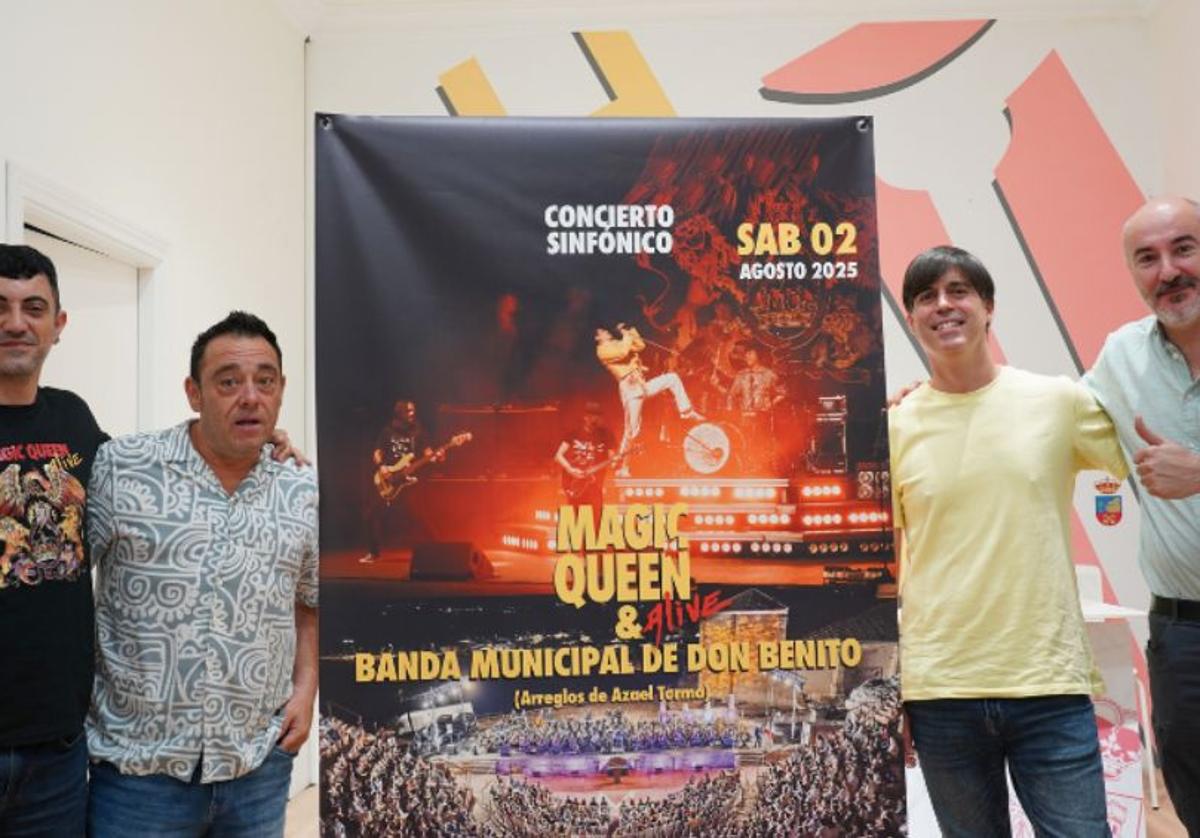 Magic Queen y la Banda Municipal de Música se unen el 2 de agosto en la plaza de España
