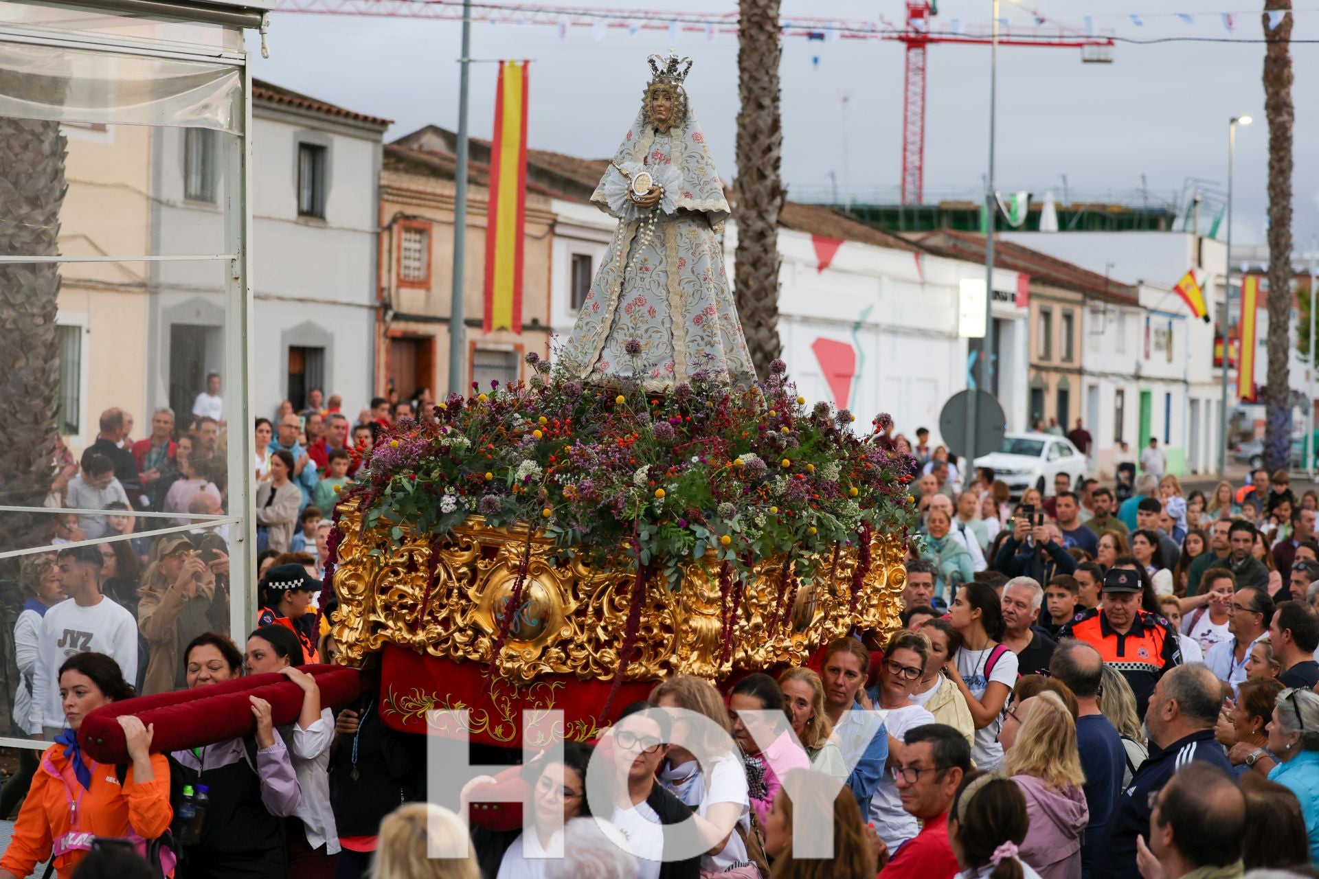La llegada de la Virgen de las Cruces da inicio a &#039;La Velá&#039;