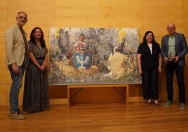 Juan Gil gana el XII Certamen Nacional de Pintura 'Juan Aparicio'