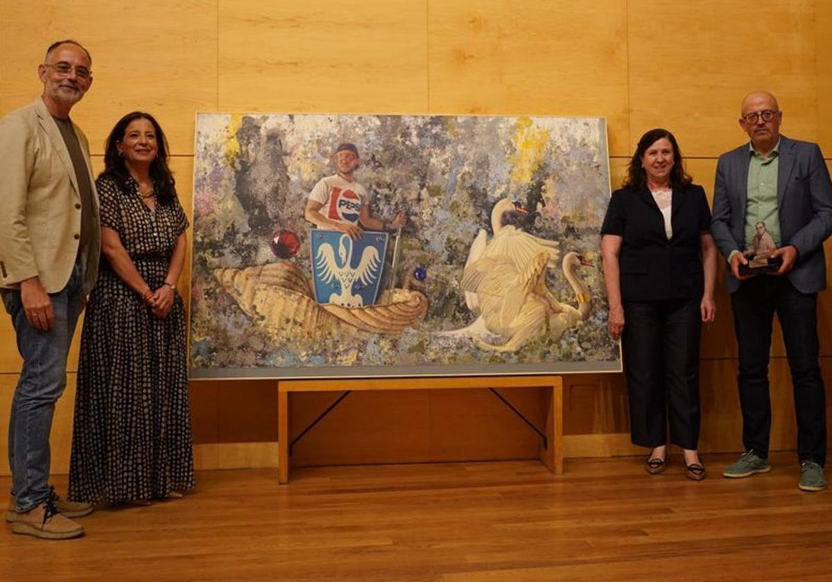 Juan Gil gana el XII Certamen Nacional de Pintura 'Juan Aparicio'