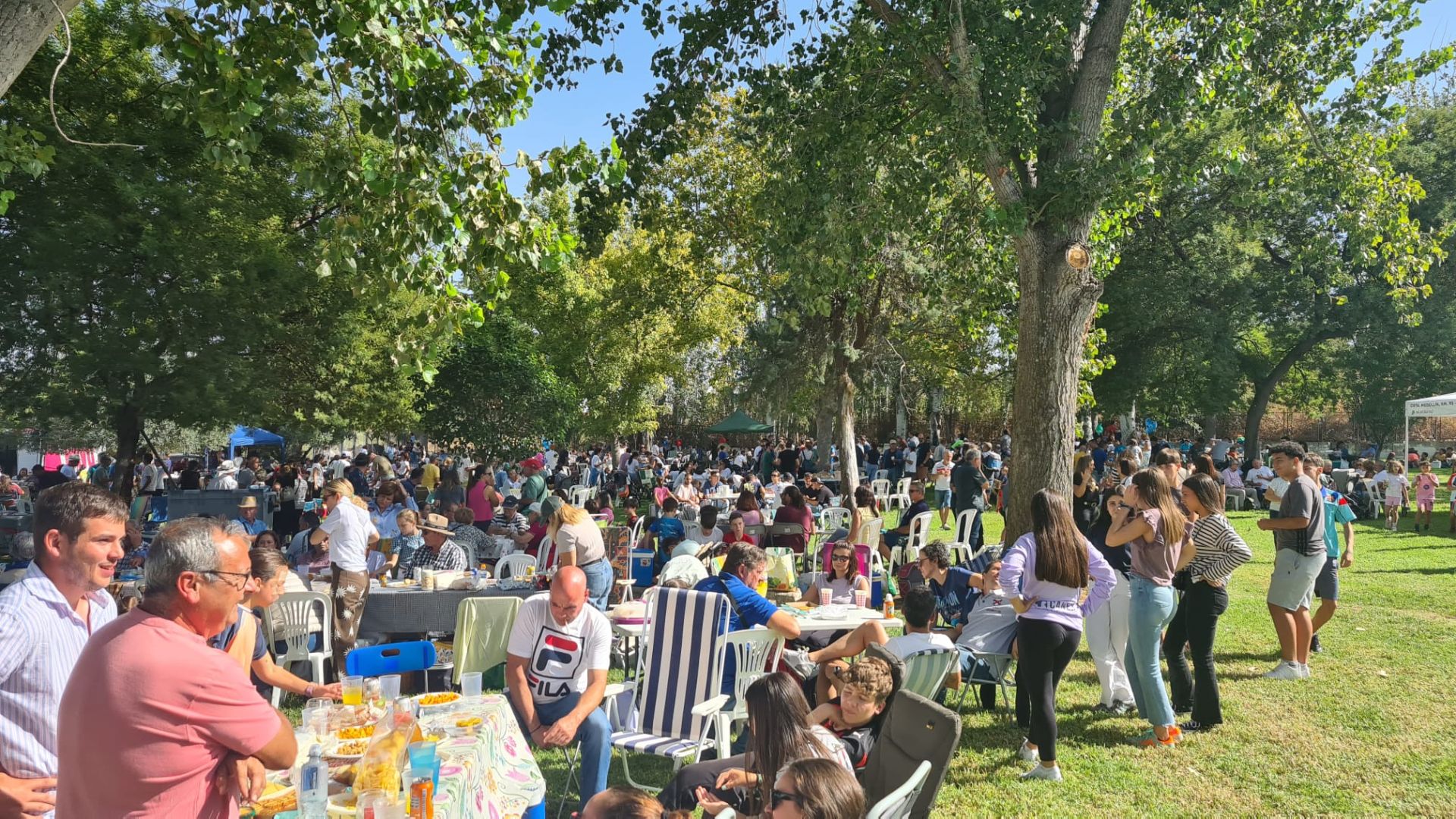 En imágenes: Así fue la despedida a la Virgen de las Cruces