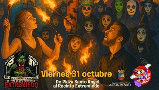 Extremiedo ofrece esta tarde su tradicional pasacalles de Halloween