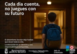 El Ayuntamiento lanza una campaña contra el absentismo escolar