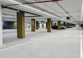 Abre el nuevo aparcamiento subterráneo de la plaza de España