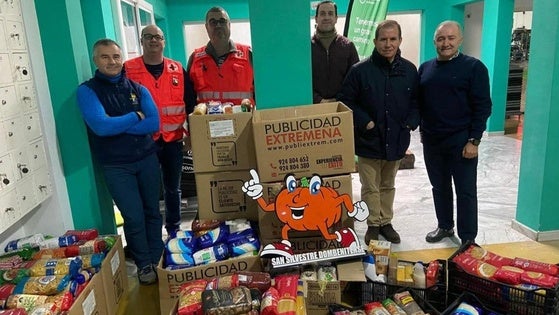 La San Silvestre dona 1.000 kilos de alimentos a Cruz Roja