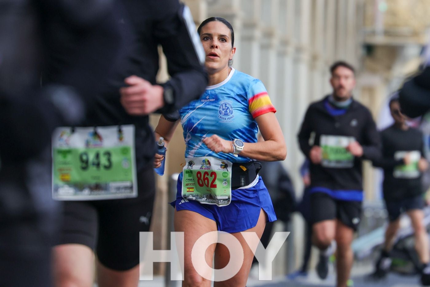 Gran ambiente de atletismo en las calles de Don Benito