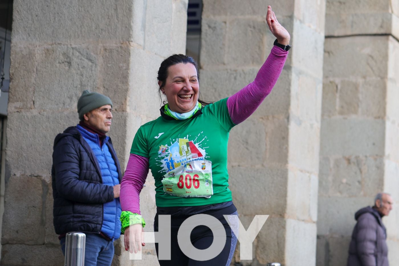 Gran ambiente de atletismo en las calles de Don Benito