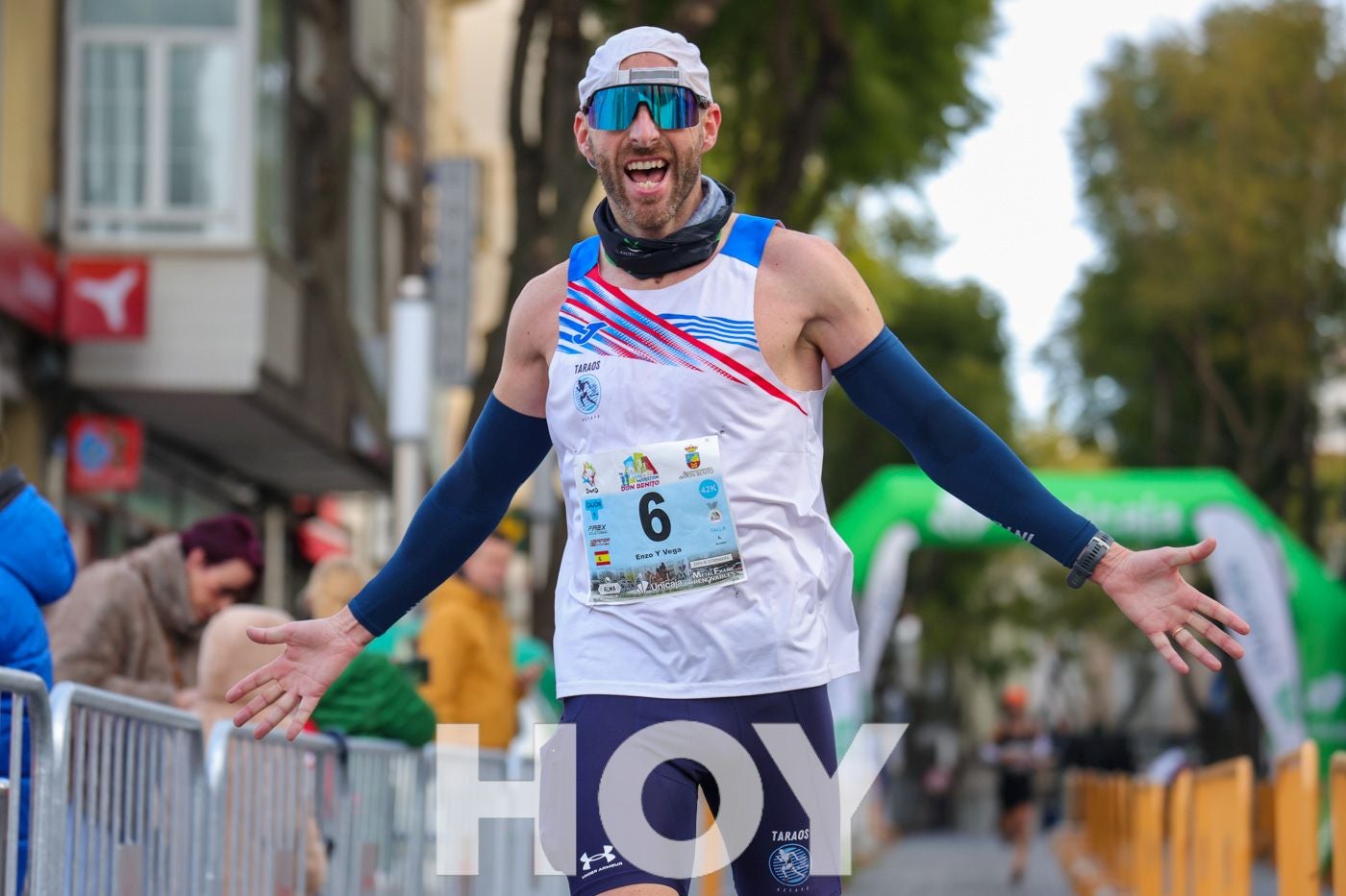 Gran ambiente de atletismo en las calles de Don Benito