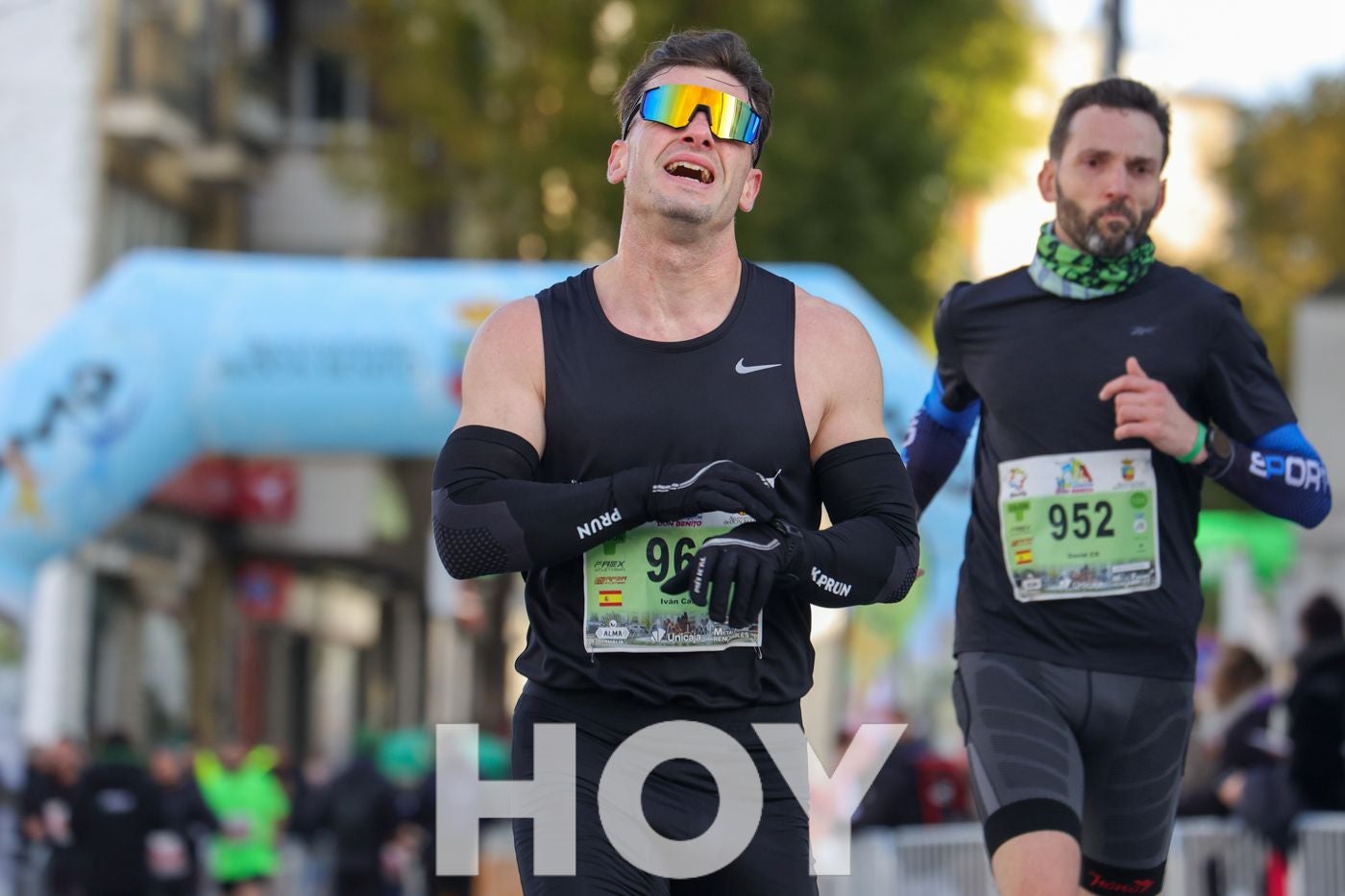 Gran ambiente de atletismo en las calles de Don Benito