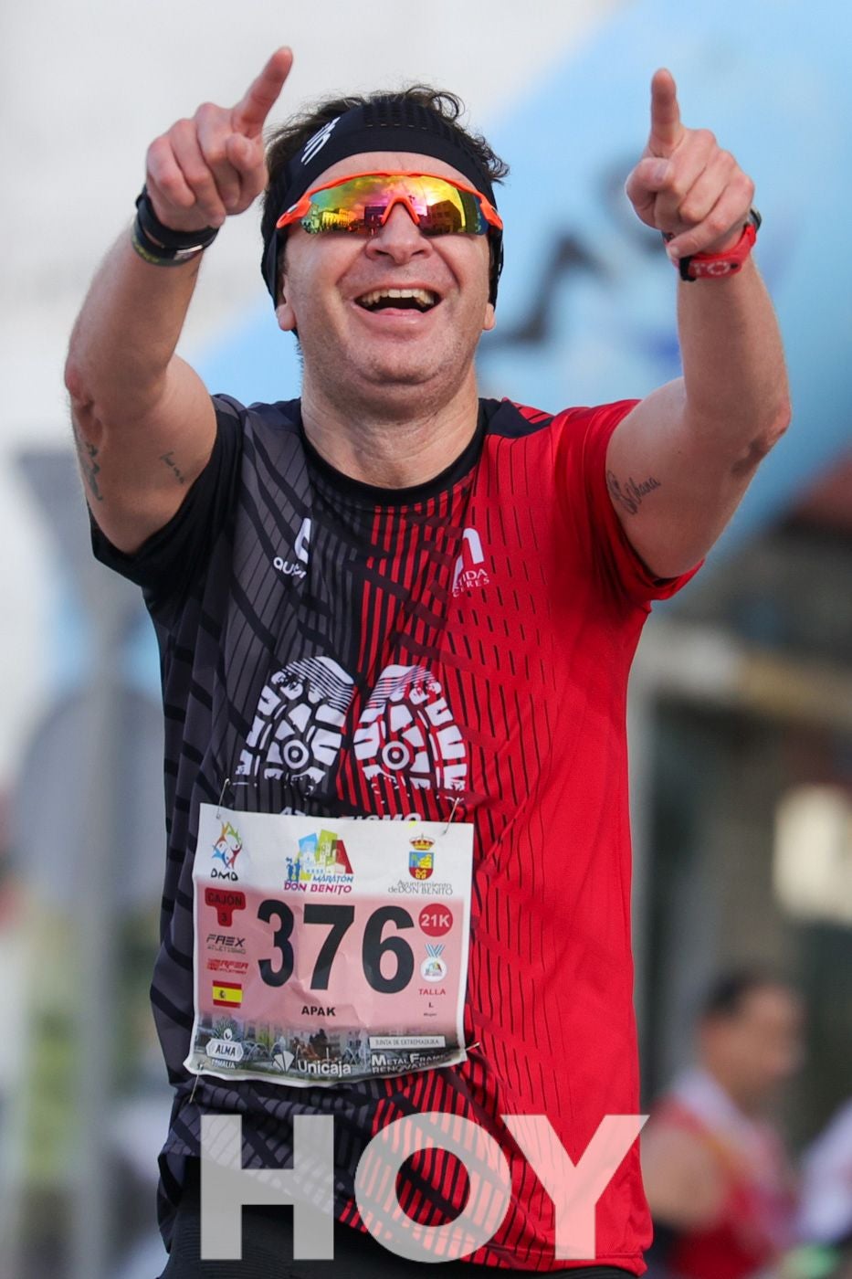 Gran ambiente de atletismo en las calles de Don Benito