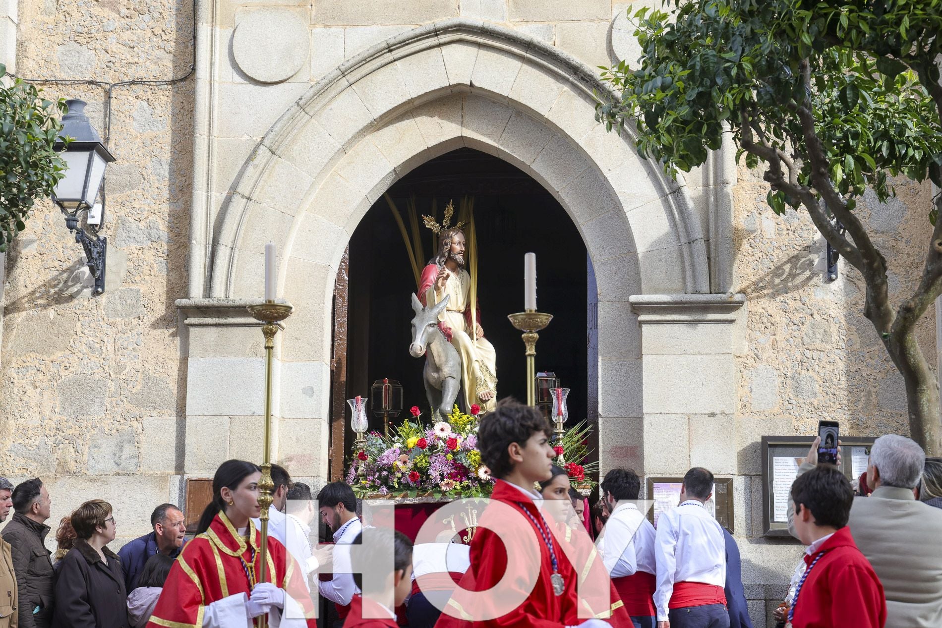 Imágenes del Domingo de Ramos y el Lunes Santo en Don Benito