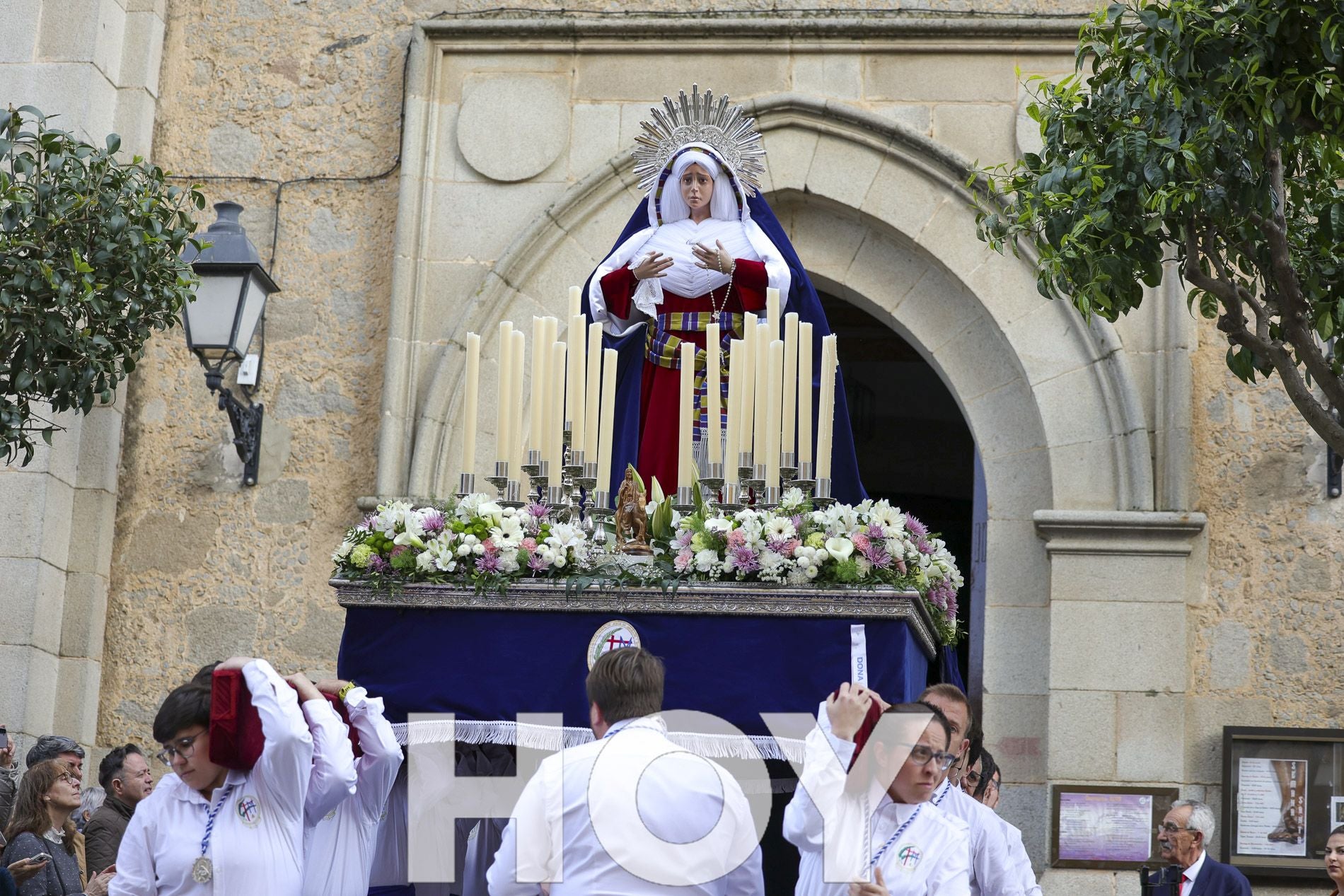 Imágenes del Domingo de Ramos y el Lunes Santo en Don Benito