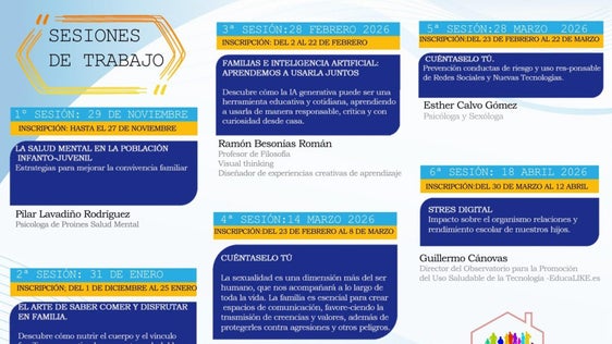 Nueva charla sobre impacto del estrés digital en familias y educación