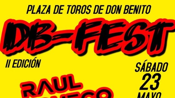La plaza de toros acoge el DB Fest 2026 el próximo 23 de mayo