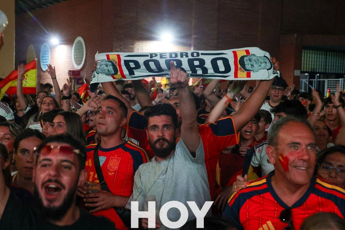Don Benito disfruta del triunfo de su vecino Pedro Porro