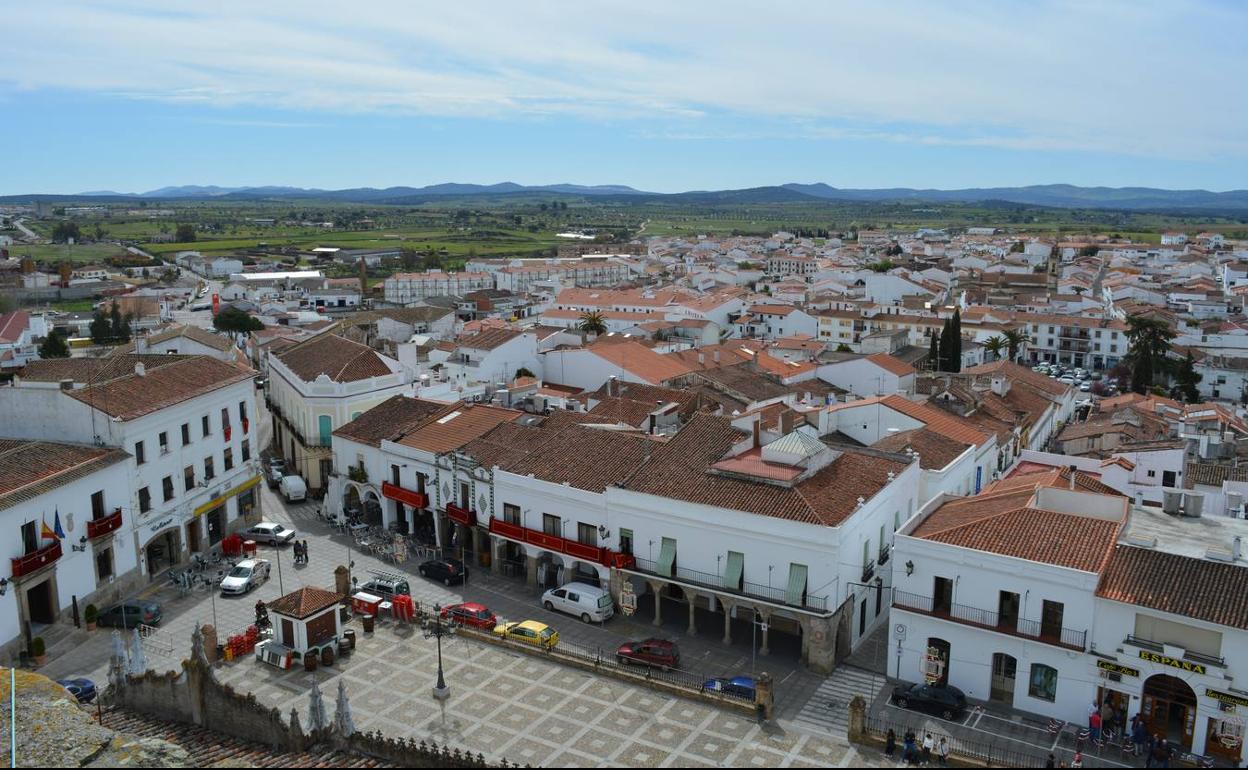 Vista de Fregenal de la Sierra 
