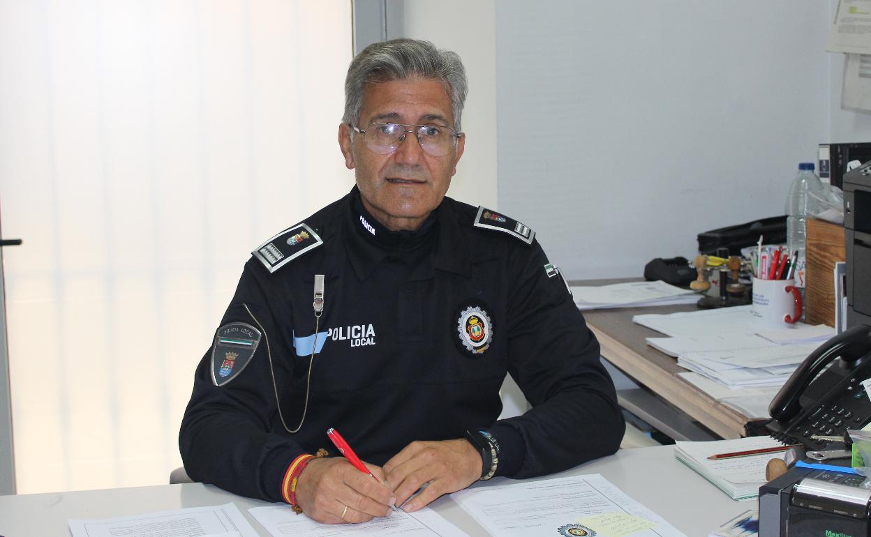 Manuel González, Jefe de la Policía Local de Fregenal de la Sierra