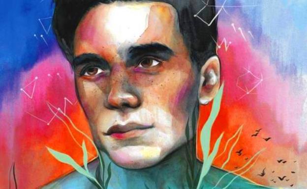 Acuarela de la portada de «Aquella noche de verano» 