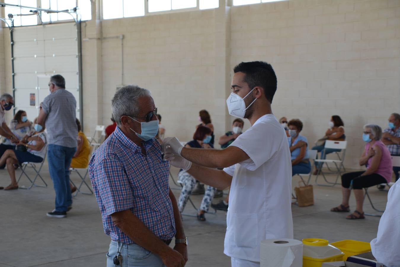Fotos: Fregenal se vacuna en masa