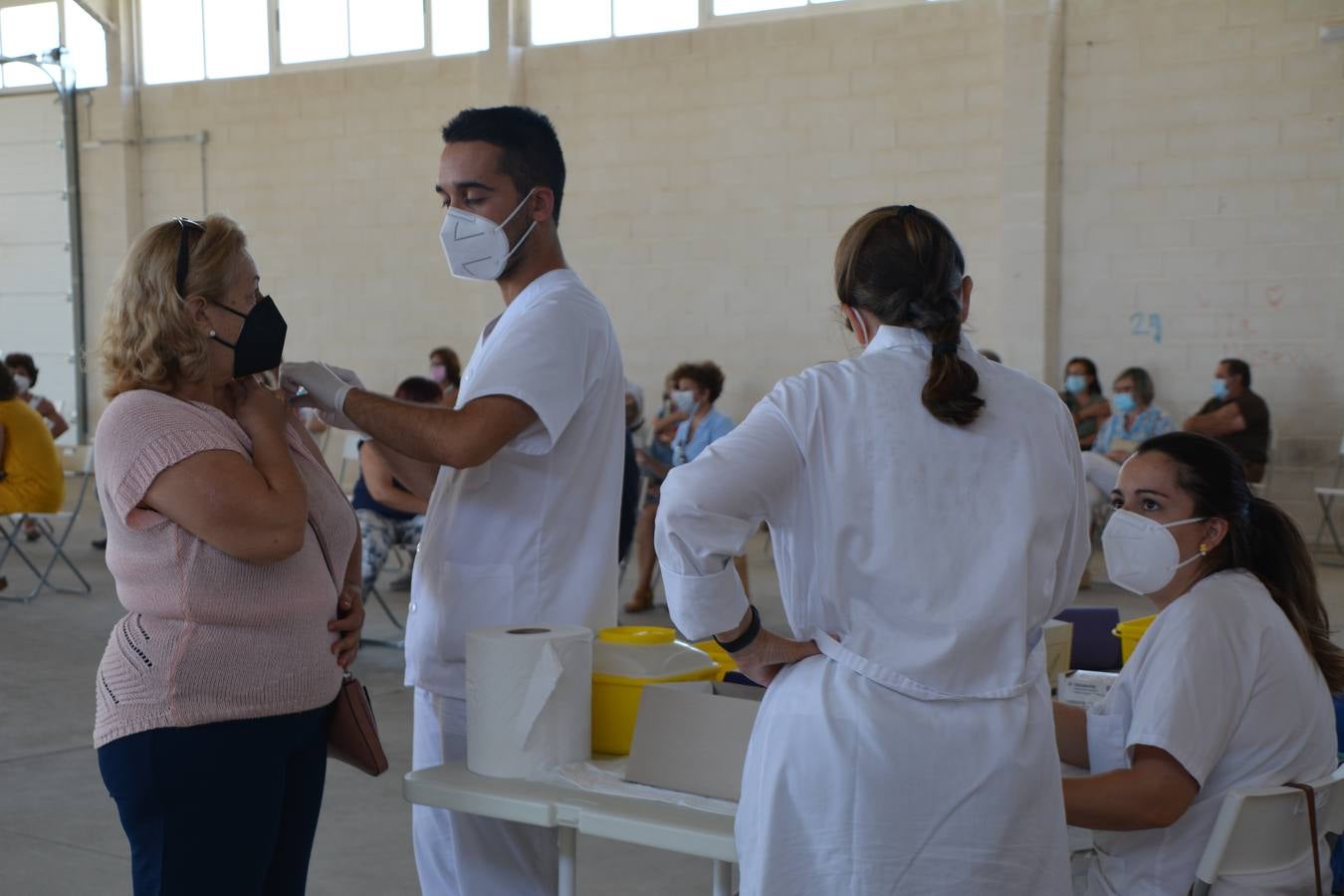 Fotos: Fregenal se vacuna en masa