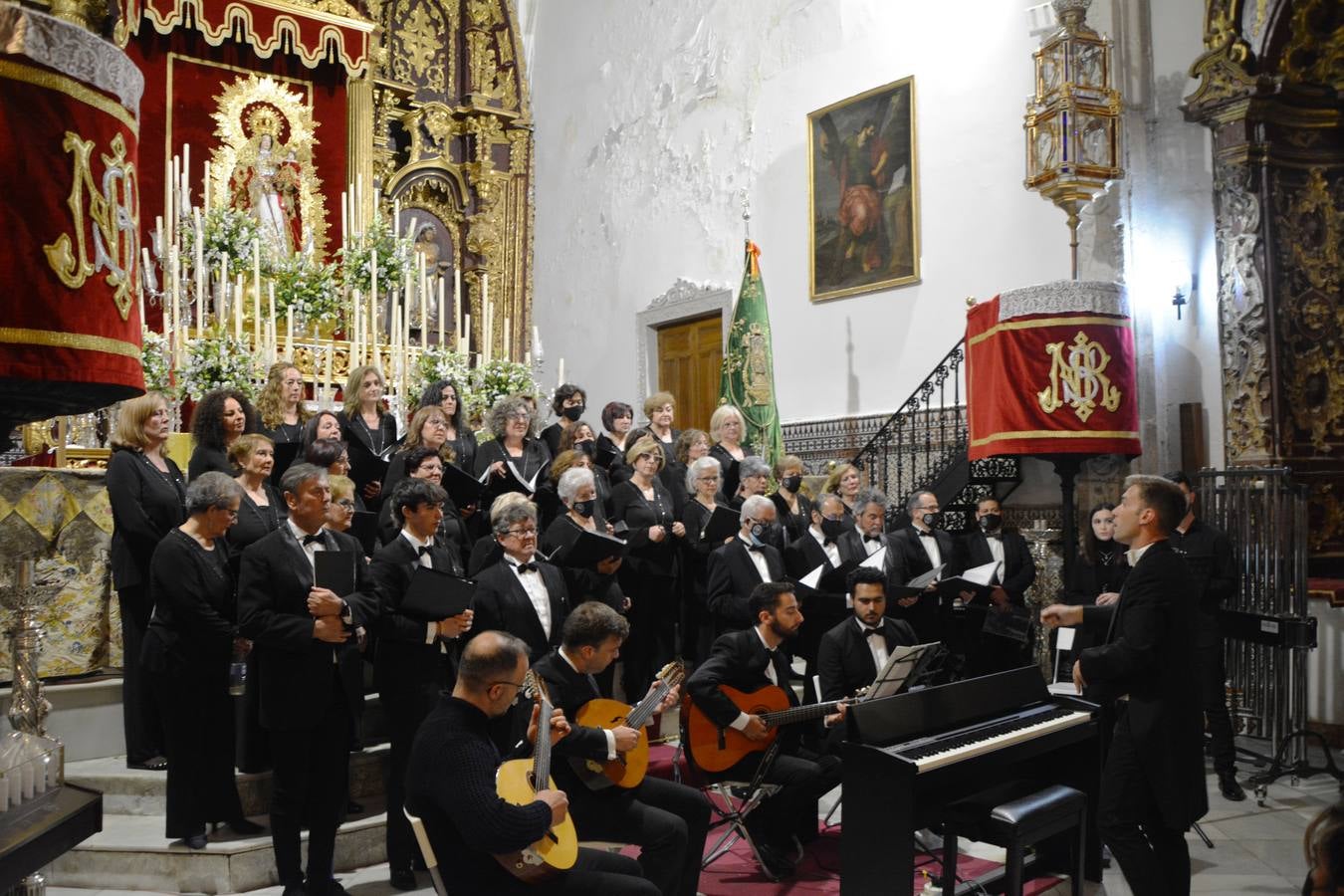 La Coral Frexnense elevó su oración al cielo con la Misa a la Madre de los Remedios