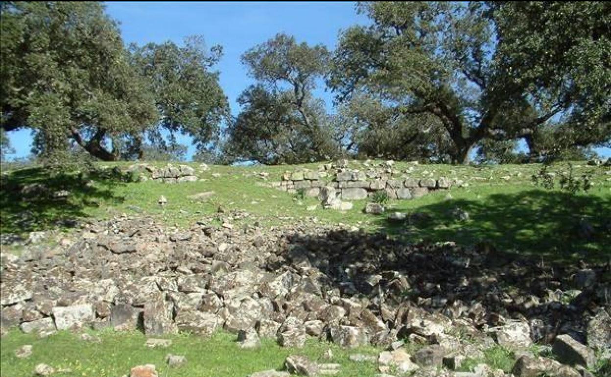 Ruinas de Nertóbriga en las inmediaciones de Fregenal. 