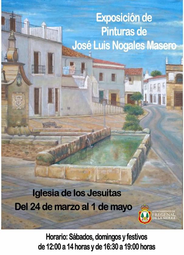 José Luis Nogales Masero expone en la iglesia de los Jesuitas