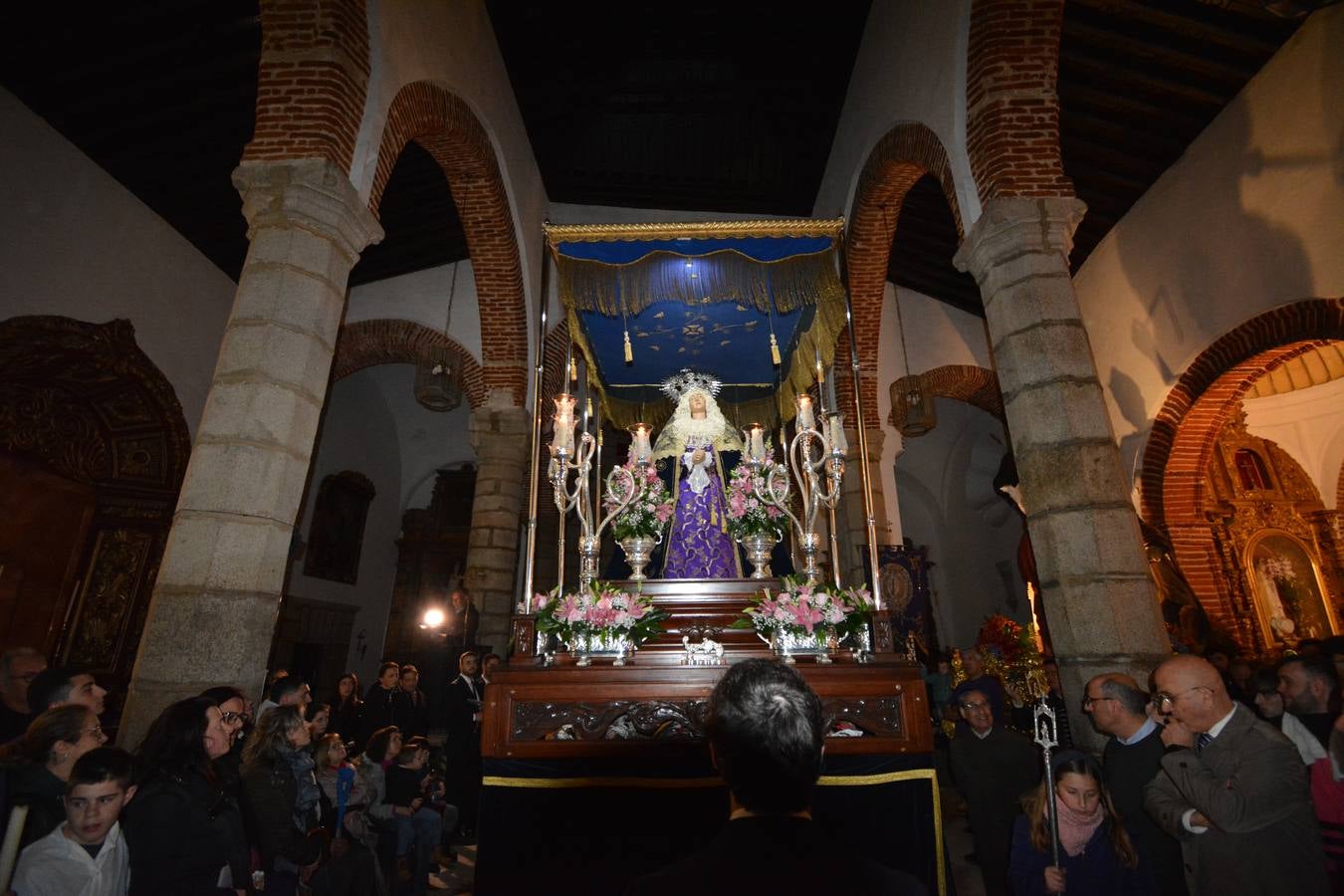 La lluvia impidió la procesión de Nuestro Padre Jesús Atado a la Columna