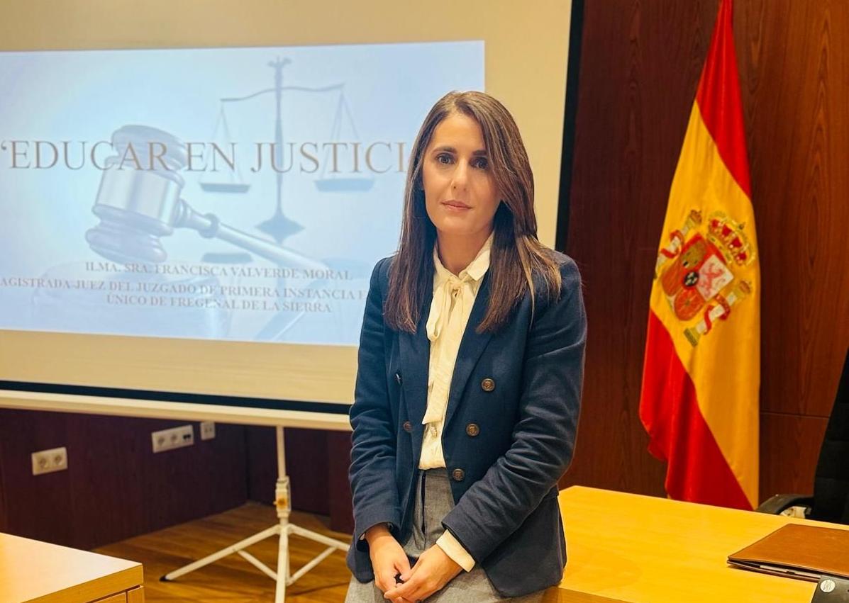 Imagen secundaria 1 - Francisca Valverde Moral, Magistrada-Juez del Juzgado de Primera Instancia e Instrucción de Fregenal de la Sierra.