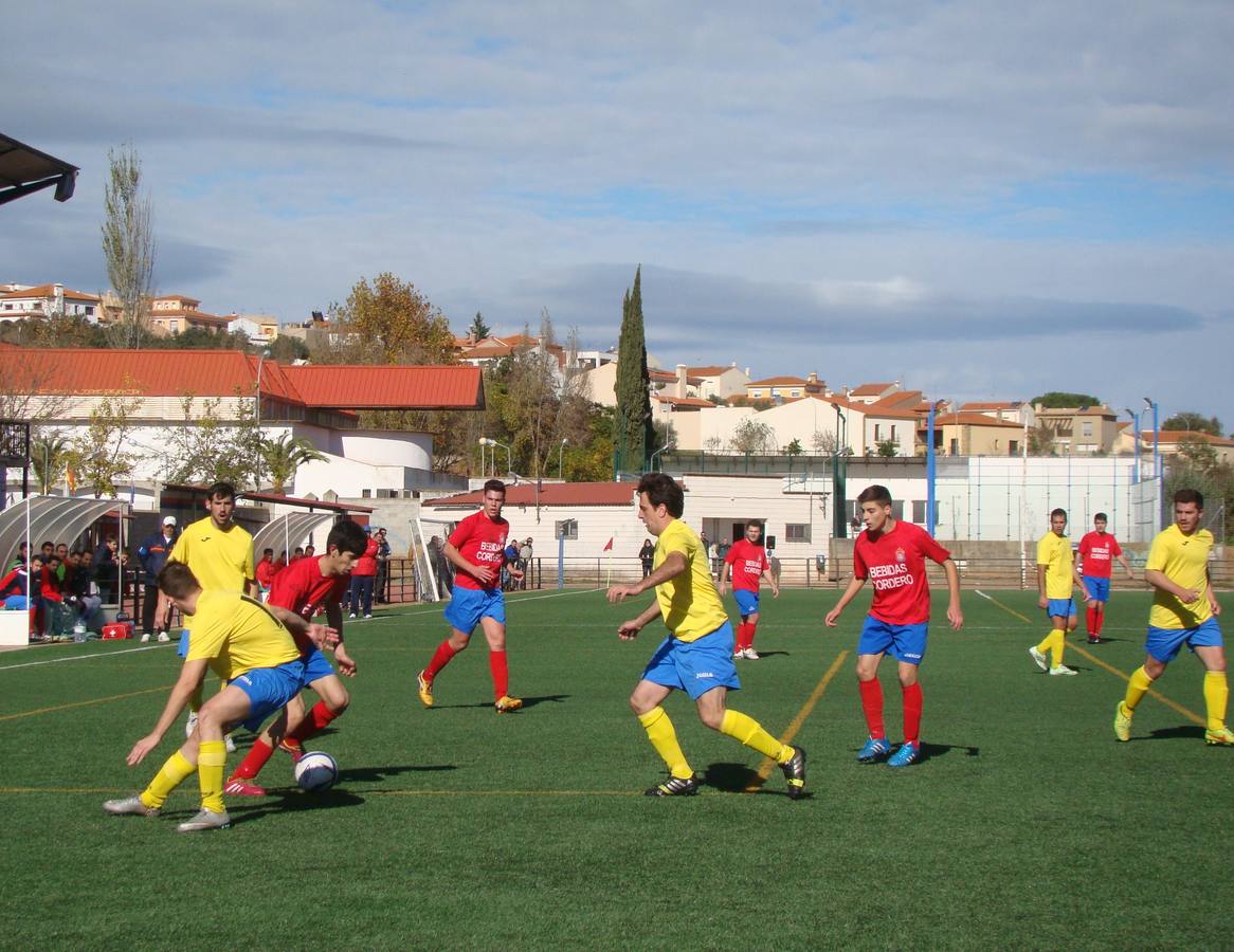 Imagen del partido de la semana pasada ante el Hernando de Soto. 