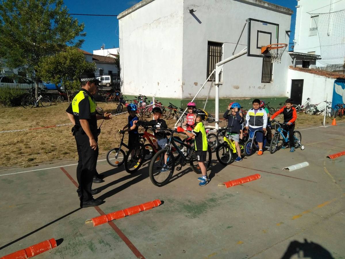 Educación Vial en el CEIP Arias Montano de Fregenal
