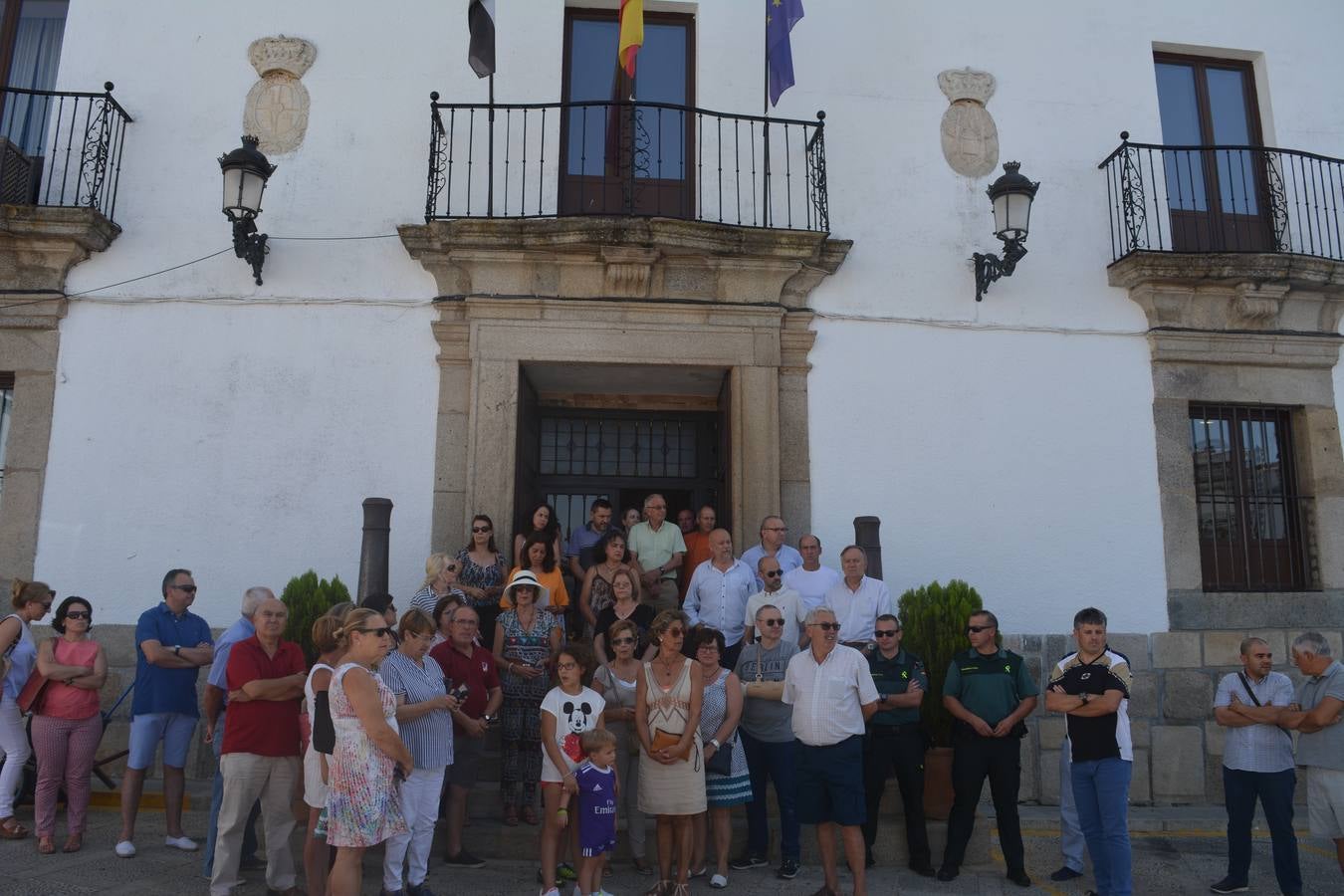 Minuto de silencio en el 20 aniversario del asesinato de Miguel Ángel Blanco