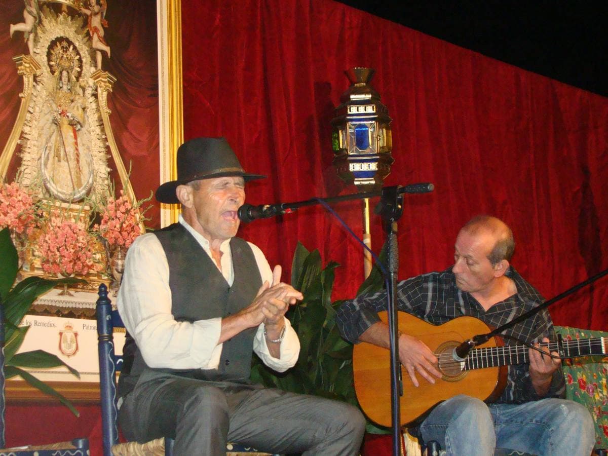 Casimiro Agudo "El Pelón" participaba de otras ediciones de la Velada Flamenca. 